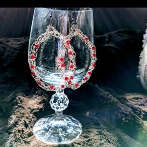 Sparkling Swarovski Crystal earrings